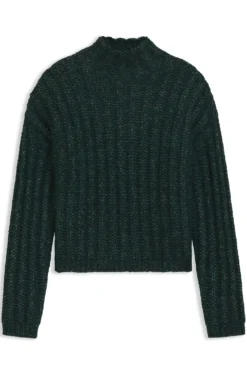 Strickpullover mit Ripp-Struktur