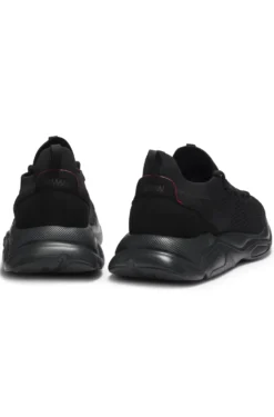 Strick-Sneakers mit Logo-geprägter EVA-Sohle