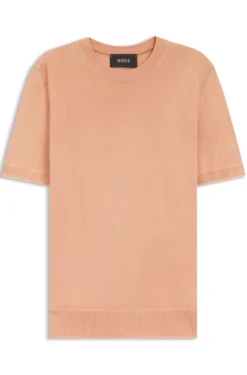 Strick-T-Shirt aus Seide