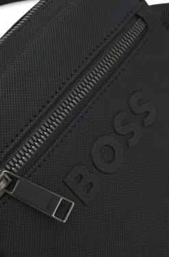 Strukturierte Reporter-Tasche mit tonalem Logo