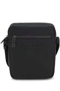 Strukturierte Reporter-Tasche mit tonalem Logo