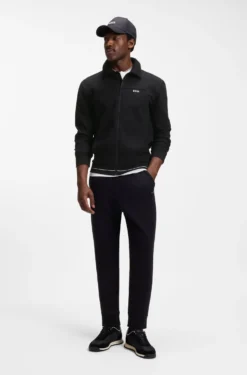Sweatshirt aus Baumwoll-Mix mit Logo-Stickerei