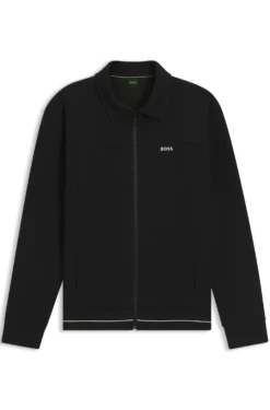 Sweatshirt aus Baumwoll-Mix mit Logo-Stickerei