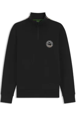 Sweatshirt aus Baumwoll-Mix mit Tennis-Artwork