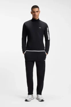 Sweatshirt aus Baumwoll-Mix mit Rundhalsausschnitt