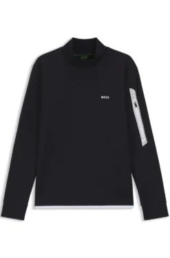 Sweatshirt aus Baumwoll-Mix mit Rundhalsausschnitt