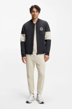 Sweatshirt aus Baumwoll-Mix mit Tennis-Logo