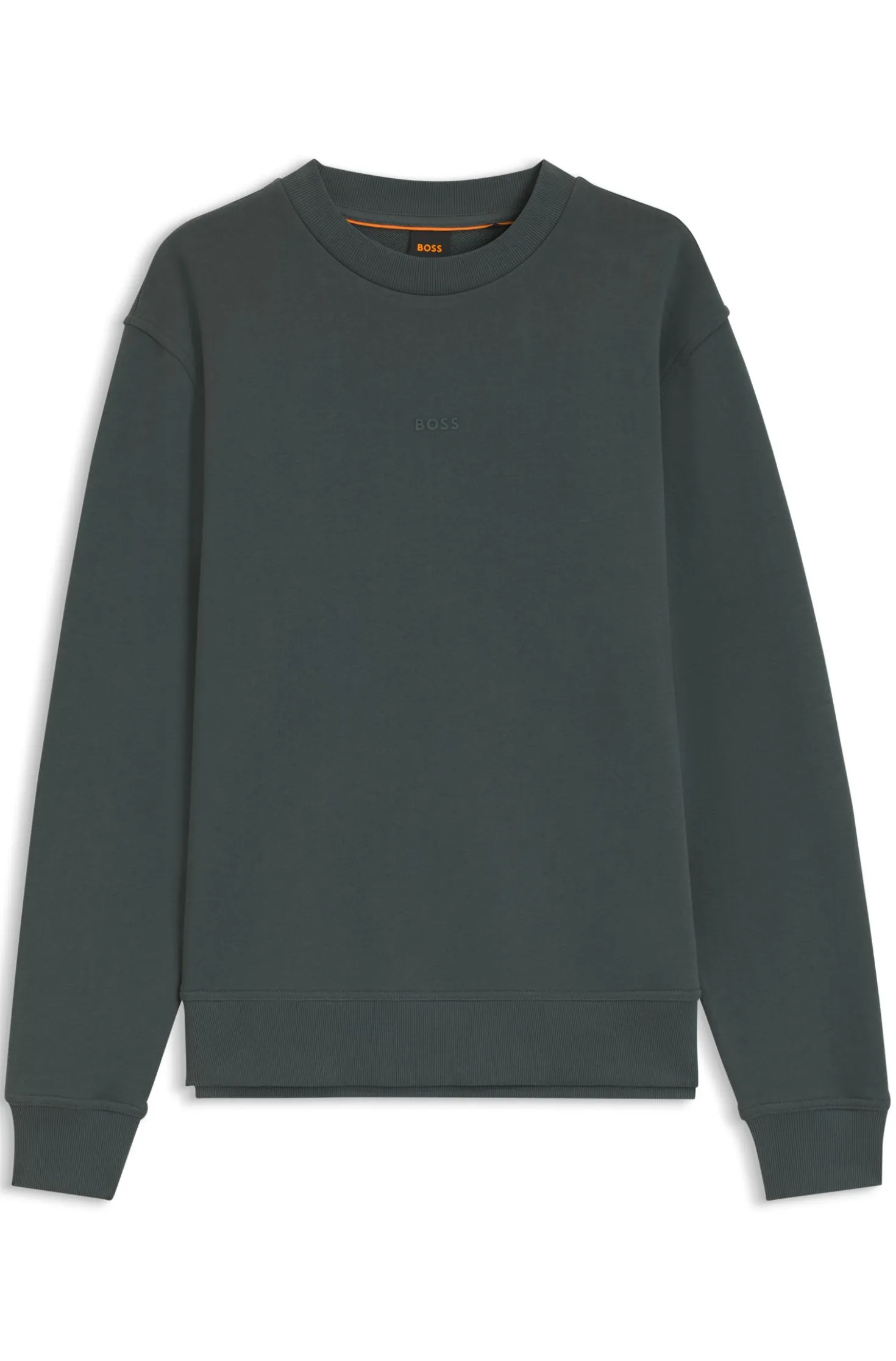 Sweatshirt aus Baumwoll-Terry mit Logo-Print