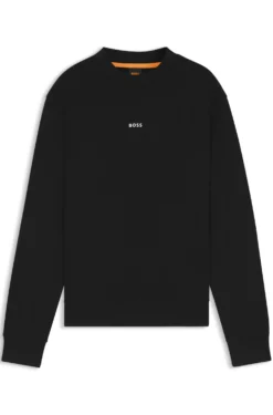 Sweatshirt aus Baumwoll-Terry mit Logo-Print