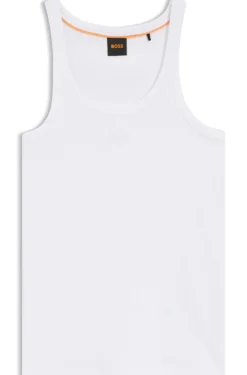 Tanktop aus Stretch-Baumwolle mit Racerback