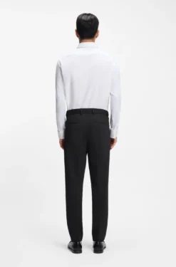 Tapered-Fit Hose aus elastischem Seersucker