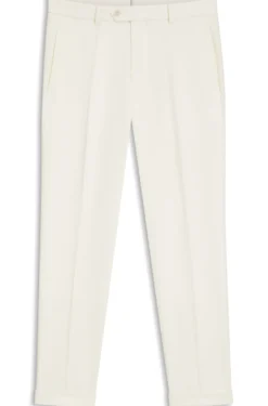 Tapered-Fit Hose aus Schurwolle mit Baumwolle