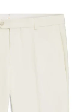 Tapered-Fit Hose aus Schurwolle mit Baumwolle