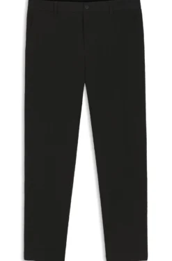 Tapered-Fit Hose aus Stretch-Baumwolle mit Seersucker-Struktur