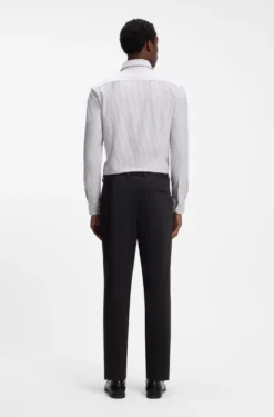 Tapered-Fit Jersey-Hose aus Baumwoll-Mix