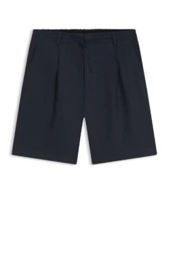 Tapered-Fit Shorts aus Leinen