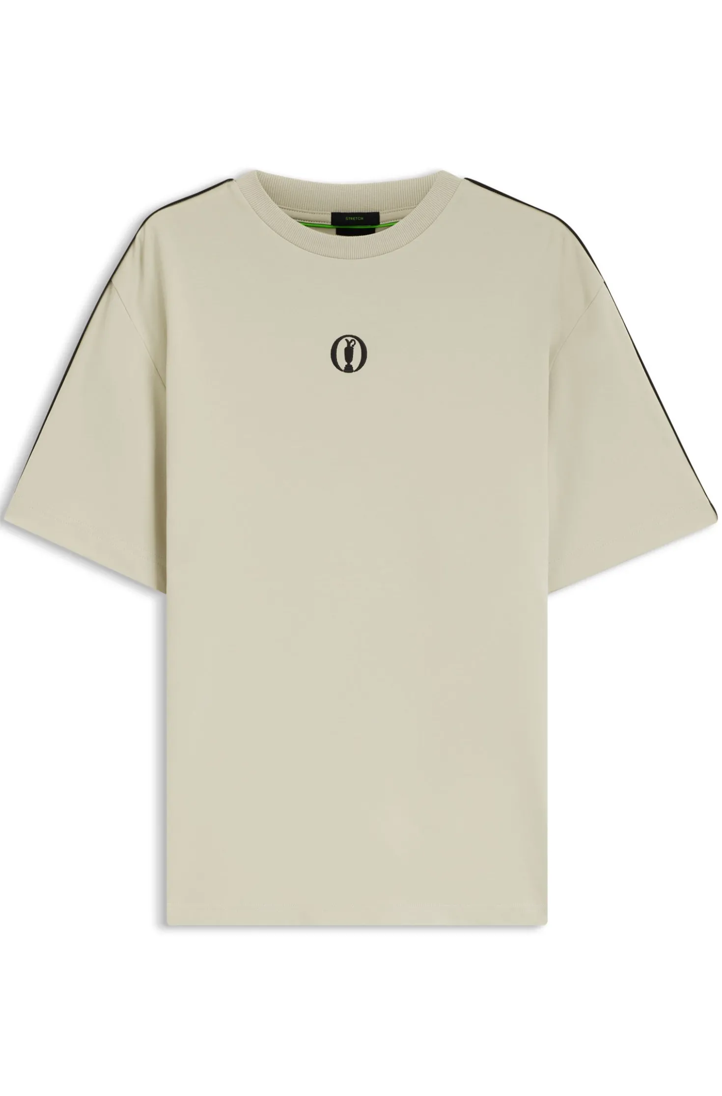 The Open T-Shirt aus Baumwolle mit grafischem Golf-Motiv