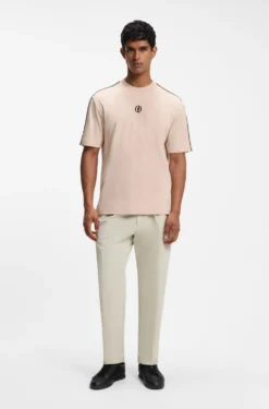 The Open T-Shirt aus Baumwolle mit grafischem Golf-Motiv