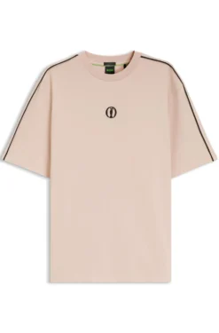 The Open T-Shirt aus Baumwolle mit grafischem Golf-Motiv