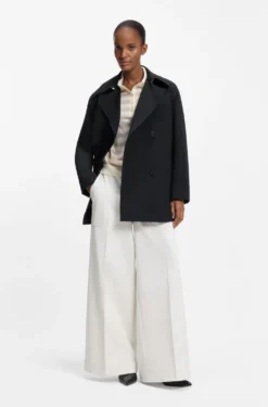 Trenchcoat aus Baumwolle mit Gürtel