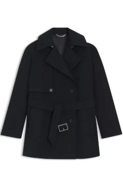 Trenchcoat aus Baumwolle mit Gürtel