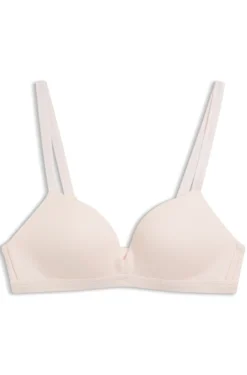 Triangel-BH aus Stretch-Jersey mit Logo-Riemchen