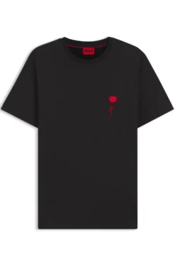 T-Shirt aus Baumwolle mit Logo-Artwork