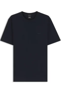 T-Shirt aus Baumwoll-Jersey mit Logo-Detail