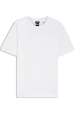 T-Shirt aus Baumwoll-Jersey mit Logo-Detail