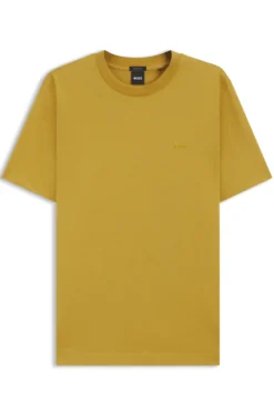 T-Shirt aus Baumwoll-Jersey mit Logo-Detail