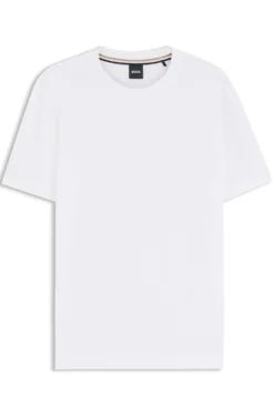 T-Shirt aus Baumwoll-Jersey mit Logo-Detail