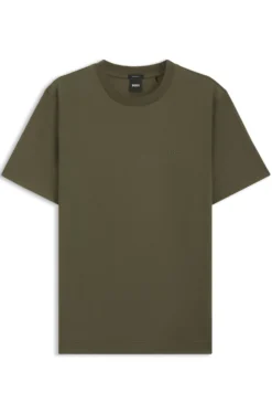 T-Shirt aus Baumwoll-Jersey mit Logo-Detail