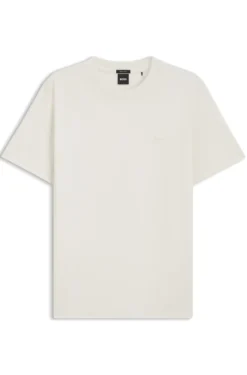 T-Shirt aus Baumwoll-Jersey mit Logo-Detail
