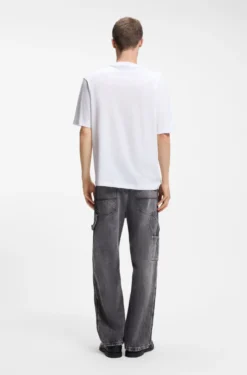 T-Shirt aus Baumwoll-Jersey mit Logo-Print