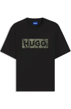 T-Shirt aus Baumwoll-Jersey mit Logo-Grafik