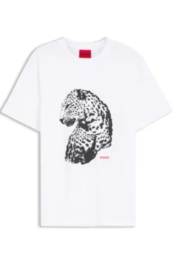 T-Shirt aus Baumwoll-Jersey mit Grafik-Print