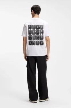 T-Shirt aus Baumwoll-Jersey mit Logo