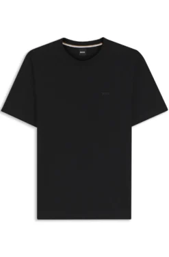 T-Shirt aus Baumwoll-Jersey mit Logo-Detail