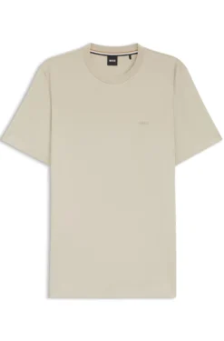 T-Shirt aus Baumwoll-Jersey mit Logo-Detail