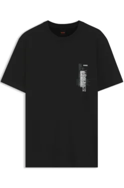 T-Shirt aus Baumwoll-Jersey mit grafischem Print