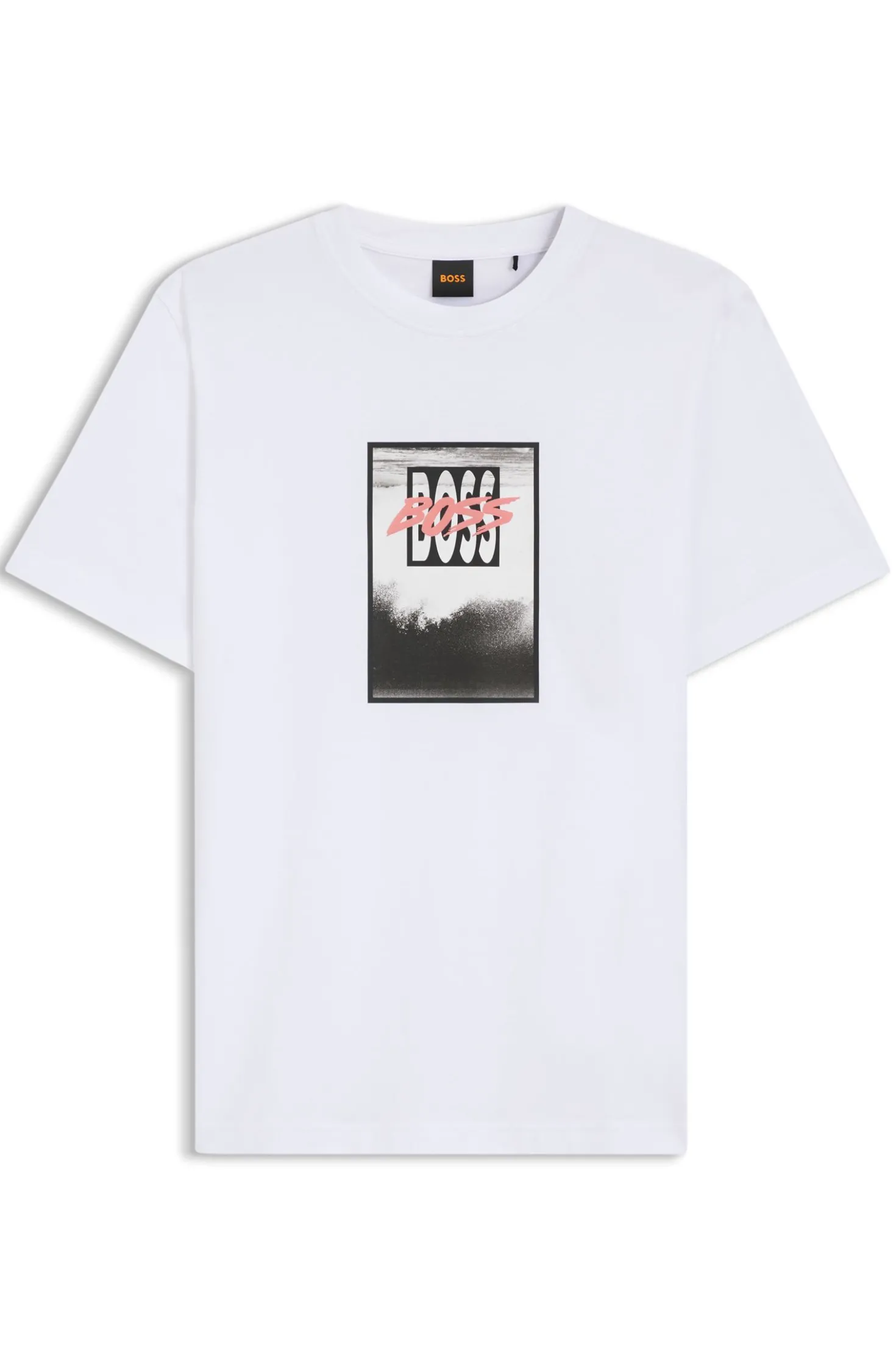 T-Shirt aus Baumwoll-Jersey mit Artwork-Print