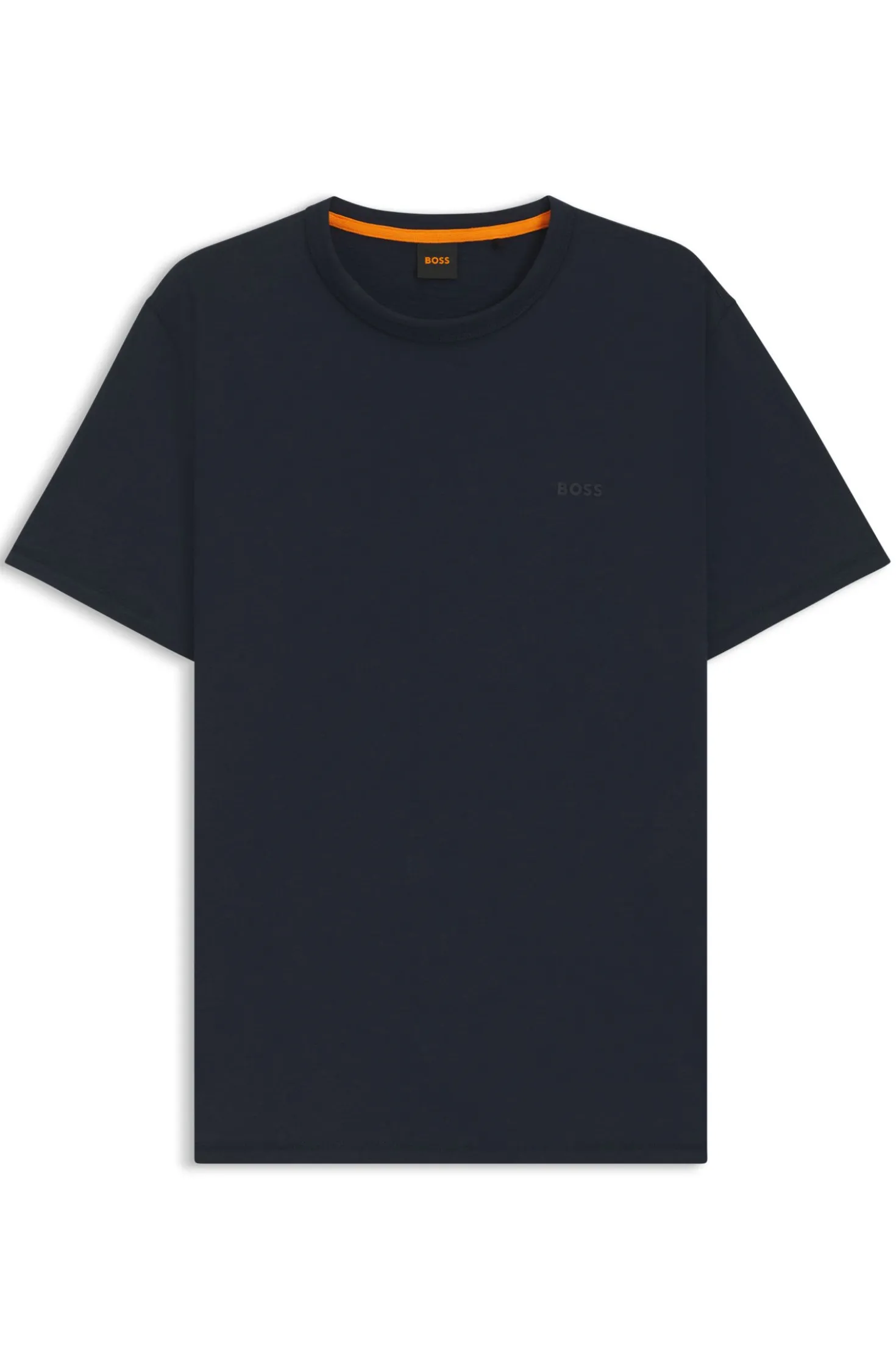 T-Shirt aus Baumwoll-Jersey mit Logo-Detail