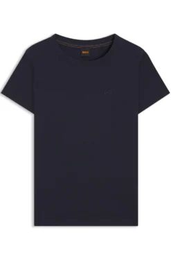 T-Shirt aus Baumwoll-Jersey mit Logo-Detail