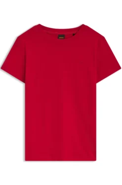 T-Shirt aus Baumwoll-Jersey mit Logo-Detail