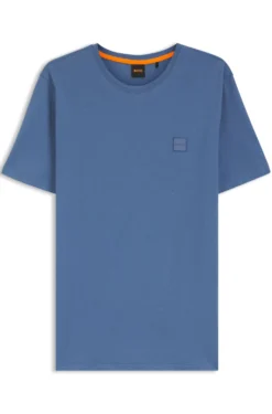T-Shirt aus Baumwoll-Jersey mit Logo-Patch