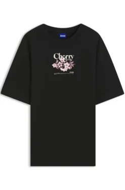 T-Shirt aus Baumwoll-Jersey mit Grafik-Print