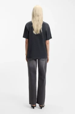 T-Shirt aus Baumwoll-Jersey mit Herz-Logo