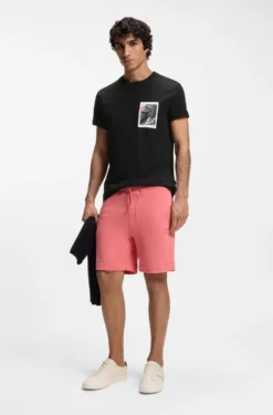 T-Shirt aus Baumwoll-Jersey mit Grafik-Print