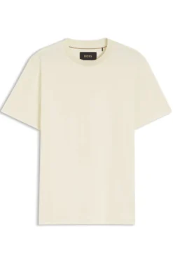 T-Shirt aus merzerisierter Supima-Baumwolle mit Rundhalsausschnitt