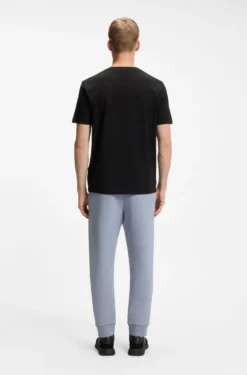 T-Shirt aus Stretch-Baumwolle mit Flaggen-Artwork